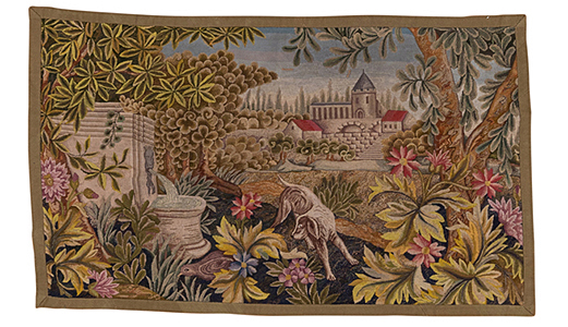 Antique needlepoint Rug - # 58186